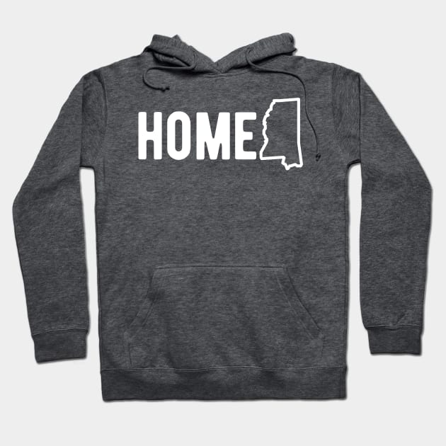 Mississippi HOME Hoodie by blueduckstuff